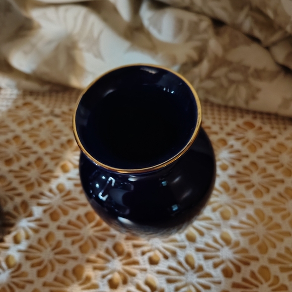 Vintage Ceramic Cobalt Blue Chinese Pheasant - Picture 3 of 4